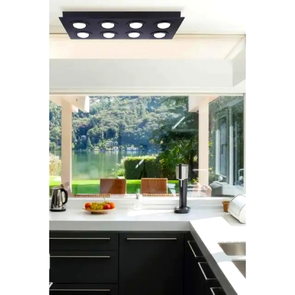 BISCAYNE BRUSHED NICKEL - CANARM Flush Mount Light (COPY) - Picture 3 of 8